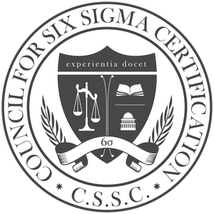 Council for Six Sigma Certification (CSSC) seal